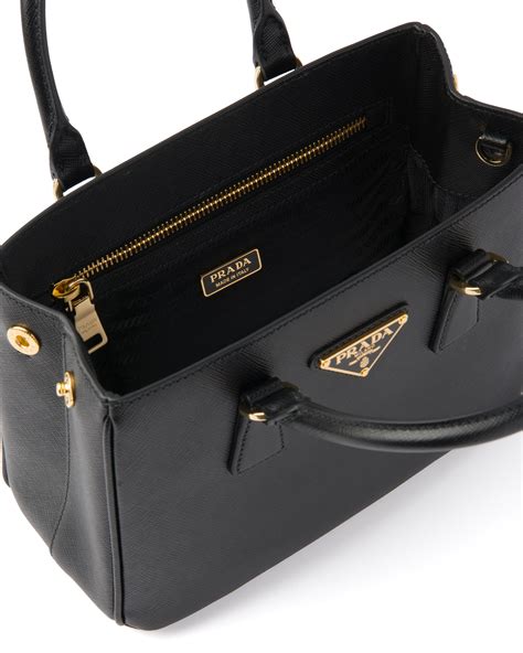 Prada Small Galleria Saffiano Leather Handbag 